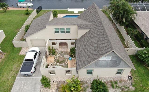 Storm Damage Roof Repair X